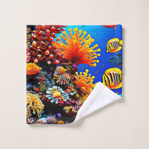 Océan coloré Vie sous-marine