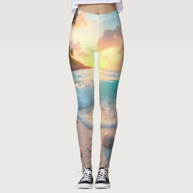 Ocean Dream Serenity Leggings Tights (Devant)