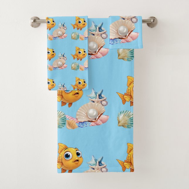Ocean Dreams Towel Set (En situation)