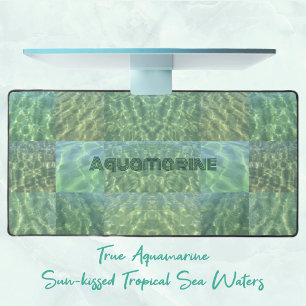 Ocean Green Blue Aquamarine Boho Chic Patchwork