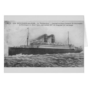 Ocean liner Rotterdam 1910