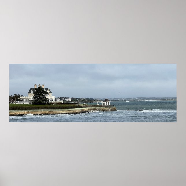 Ocean View with Home Poster (Devant)