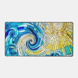 Ocean Wave Sun mosaïque art