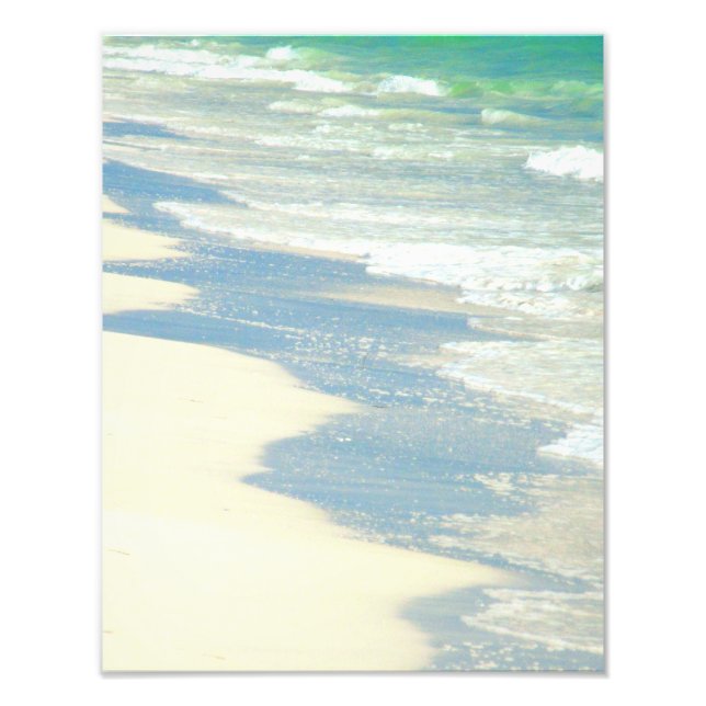 Ocean Waves on the Beach Photo (Devant)