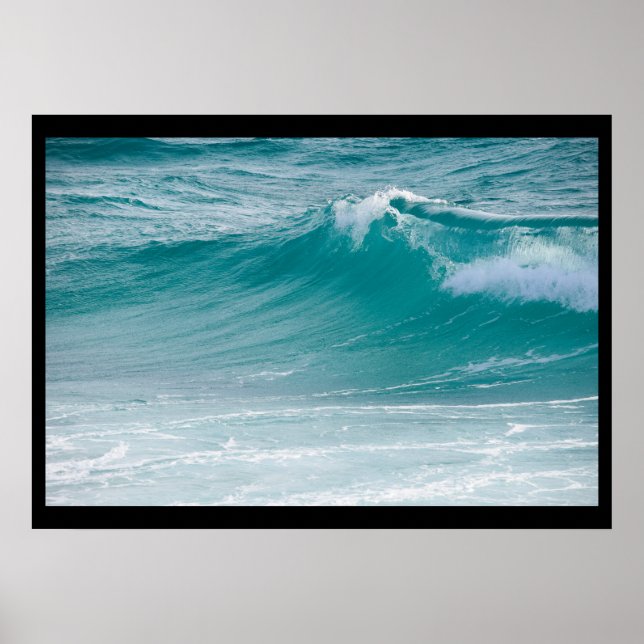 ocean waves poster (Devant)