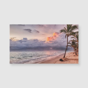 Ocean Waves Sandy Beach Sunset