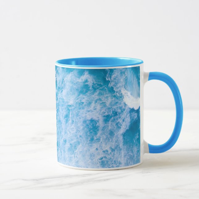 Ocean Waves Seascape Combo Coffee Mug (Droite)