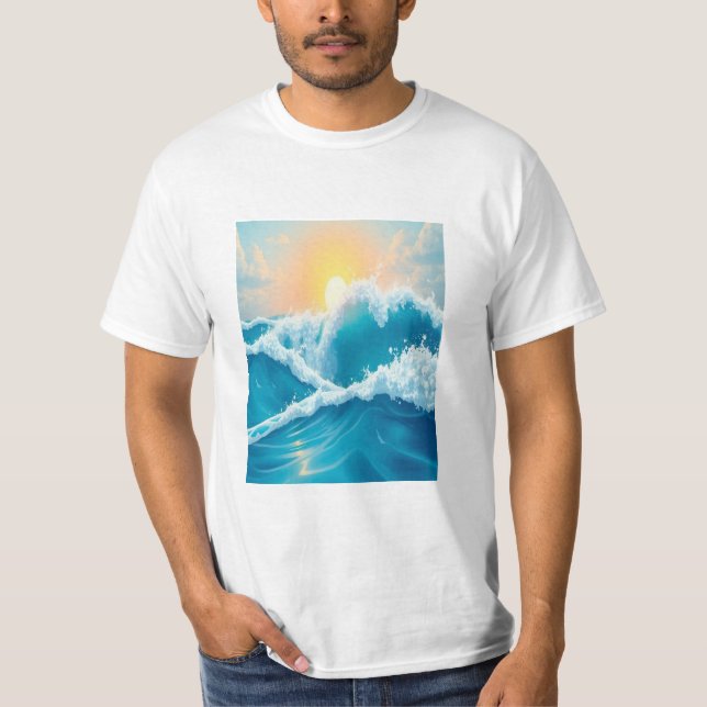 Ocean Waves T-Shirt (Devant)