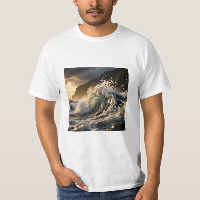 Ocean Waves T-Shirt (Devant)