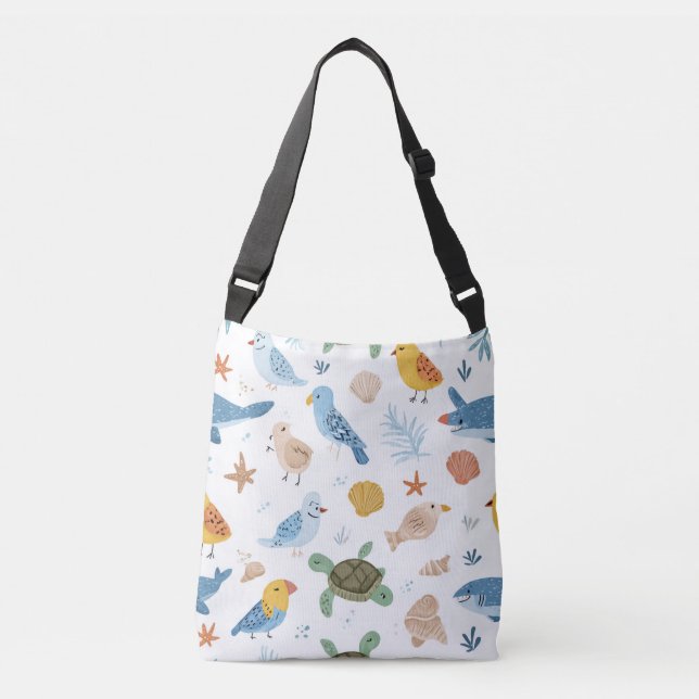 Ocean Waves Tote Bag Gift (Devant)