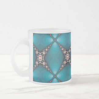 Ocean X Fractal - Turquoise - Mug givrée