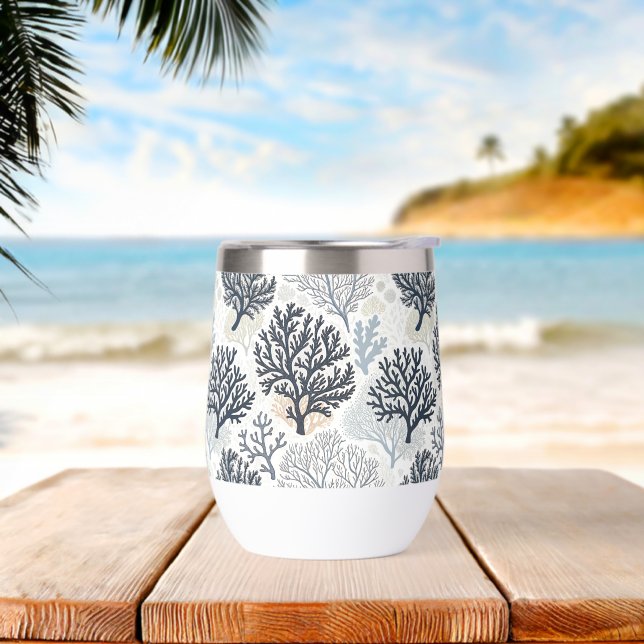 Oceanic Vibes Botanical Corals (Yoga)