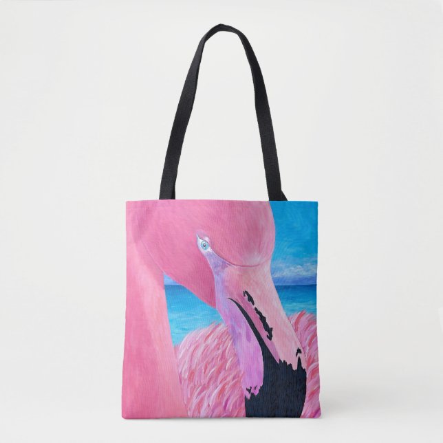 Océanie Le Sac fourre-tout du Flamant rose Big Hea (Devant)