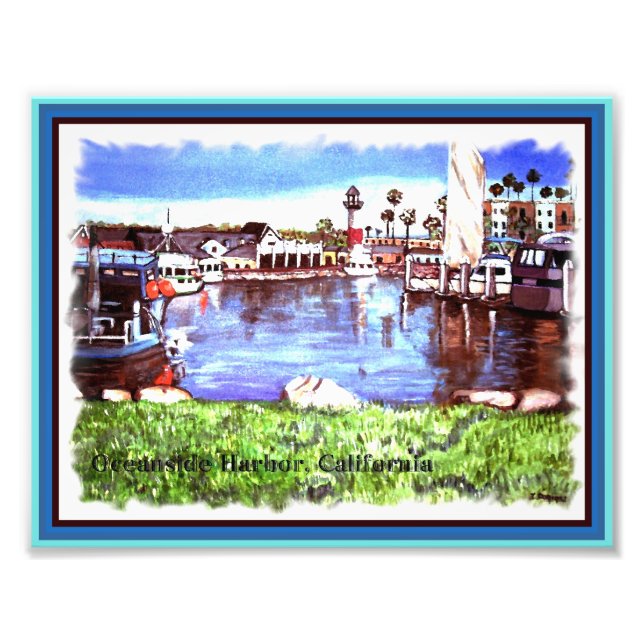 Oceanside Harbour, Californie Photo (Devant)