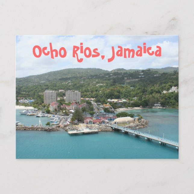 Ocho Rios, Carte postale Jamaïque (Devant)