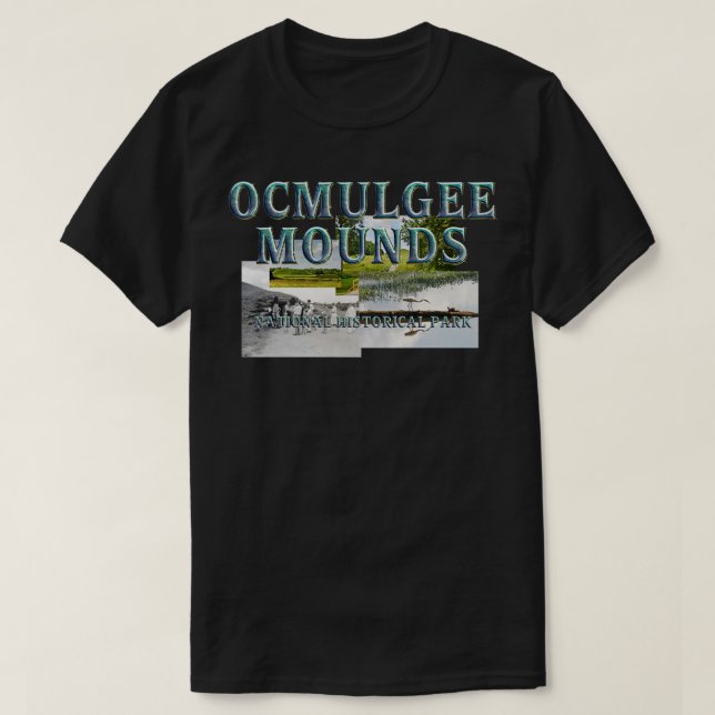 Ocmulgee Mounds TShirt (Design devant)