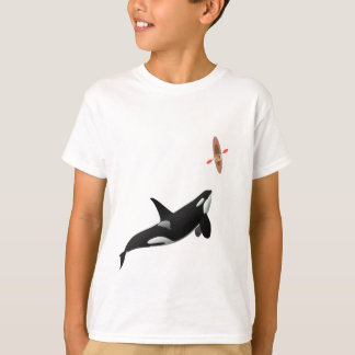 Ocra et T-shirt de kayak pour des enfants