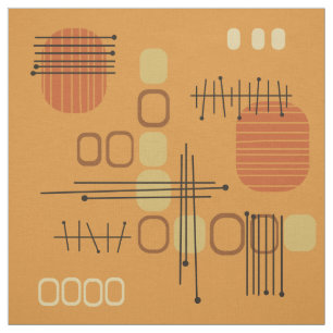 Ocre en tissu d'écorce Abstrait atomique