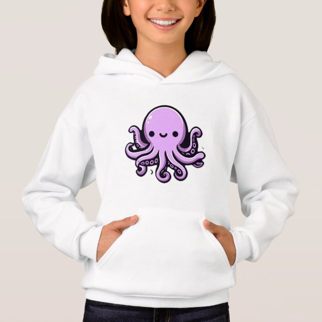 Octo-Aventures : Tee & Sweat - shirt à capuche pou (Devant)