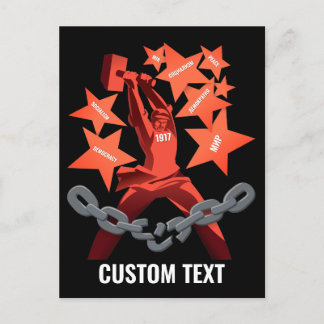 octobre 1917 Carte postale