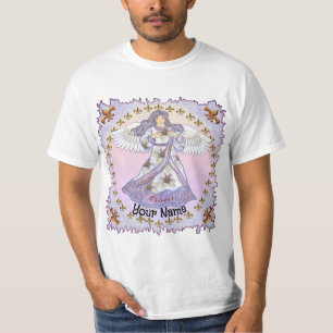 Octobre Anniversaire Angel t-shirts personnalisés