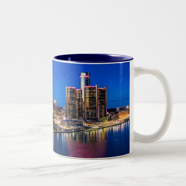 Octobre Detroit Skyline Mug (Droit)