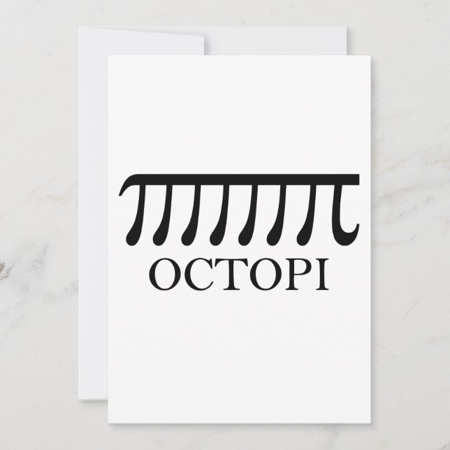 Octopi - Funny Pi Octopus Math (Devant)
