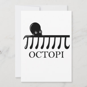 Octopi - Funny Pi Octopus Math
