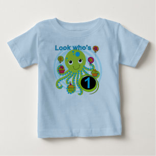 Octopus 1er Anniversaire T-shirts et cadeaux