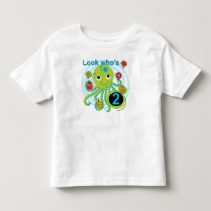Octopus 2e anniversaire T-shirts et cadeaux