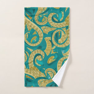Octopus Art Tentacles Serviettes de bain - Peintur