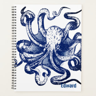 Octopus bleu