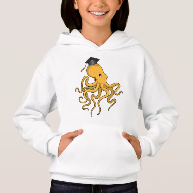 Octopus comme étudiant avec diplôme (Devant)