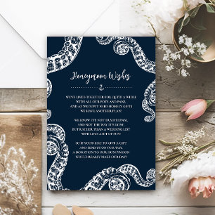 Octopus Nautique Marine Notre Carte de voeux Lune