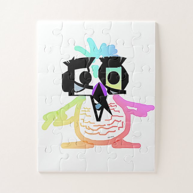 ODD BIRD Kids Jigsaw Puzzle Puzzle (Vertical)