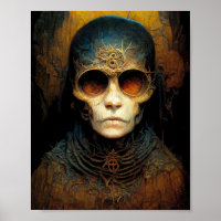 Odd Creator 2 Imaginaire foncé Horror Art Poster