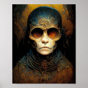 Odd Creator 2 Imaginaire foncé Horror Art Poster