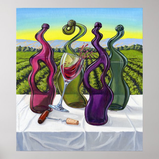 Odd Wine Poster (Devant)