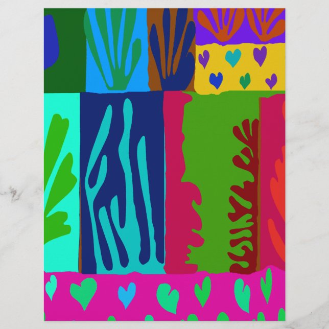 Ode à la Collage de Matisse (Devant)