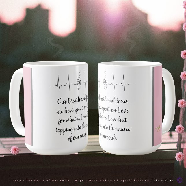 Ode to Love Mug par la poète Adiela Akoo (LOVE Quote Mugs by Poet Adiela Akoo. Shop my store for more fab finds, gr8t gift ideas & gift combos)