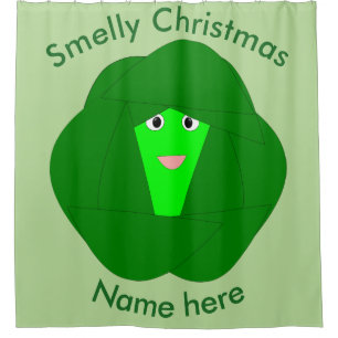 Odeur Noël Bruxelles Sprout rideau de douche