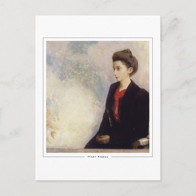 Odilon Redon #14 - Carte postale d'art (Devant)