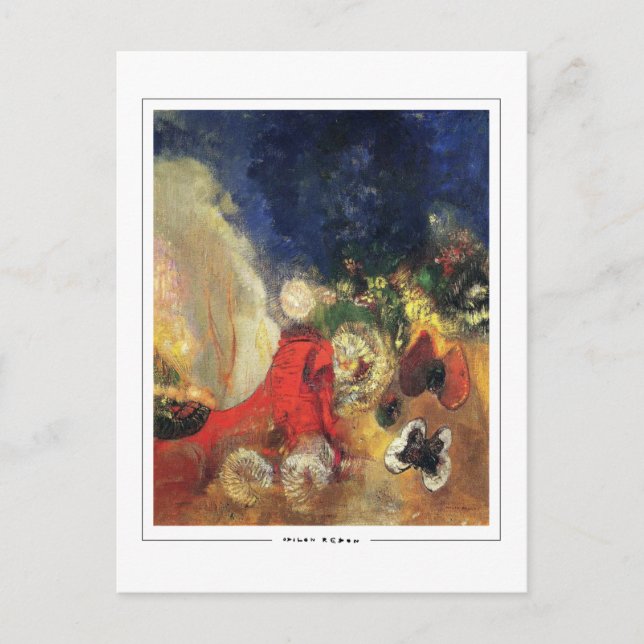 Odilon Redon #18 - Carte postale d'art (Devant)