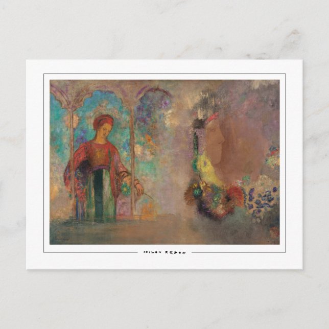 Odilon Redon #20 - Carte postale d'art fin (Devant)