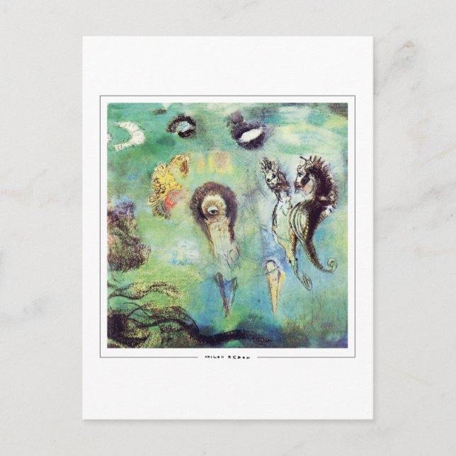 Odilon Redon #234 - Carte postale d'art fin (Devant)