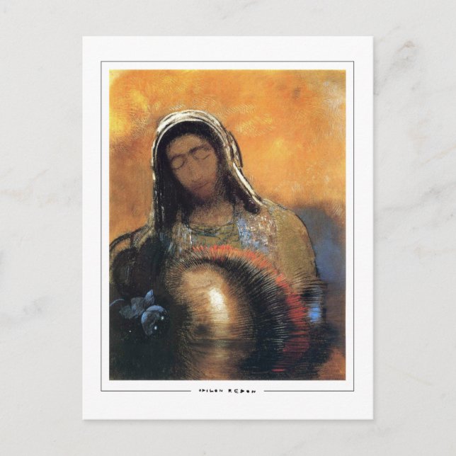 Odilon Redon #315 - Carte postale d'art fin (Devant)