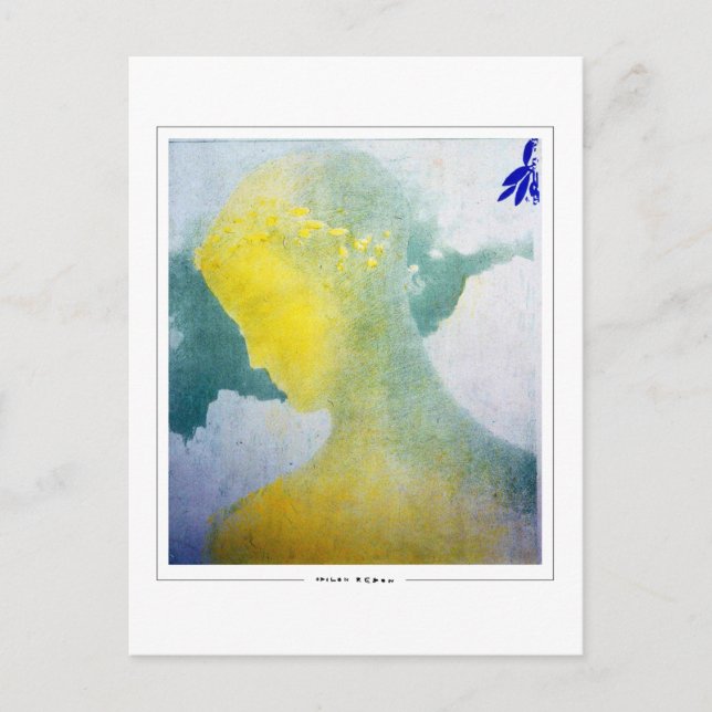 Odilon Redon #4 - Carte postale d'art fin (Devant)