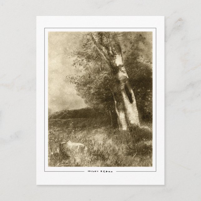 Odilon Redon #565 - Carte postale d'art fin (Devant)