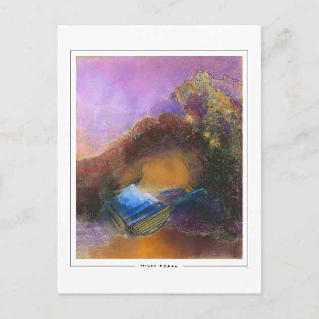 Odilon Redon #639 - Carte postale d'art fin (Devant)