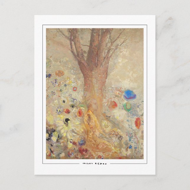 Odilon Redon #6 - Carte postale d'art fin (Devant)